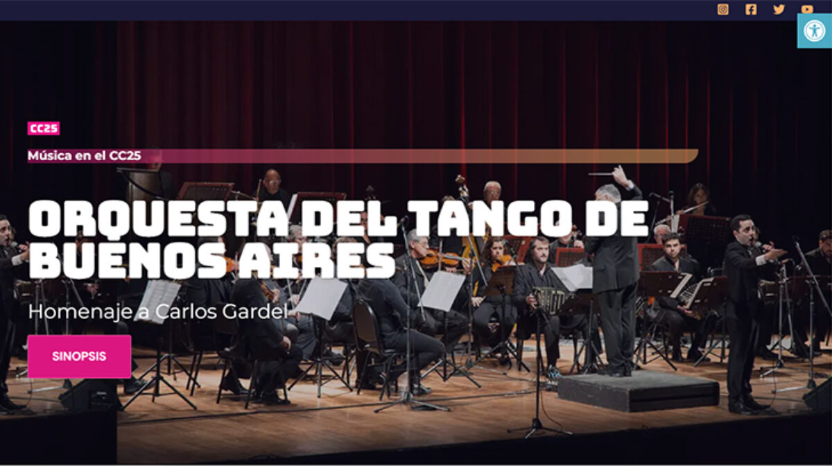 Orquesta del Tango de Buenos Aires en el CC 25 de Mayo