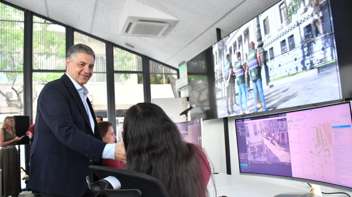 Jorge Macri en defensa del Espacio Público