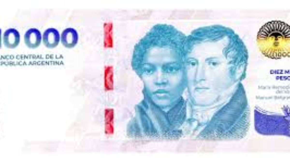 El nuevo billete de $ 10000