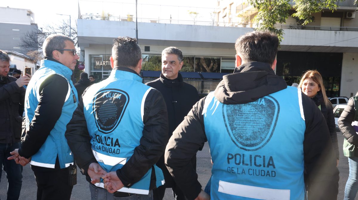 Liberaron de manteros el Parque de los Patricios