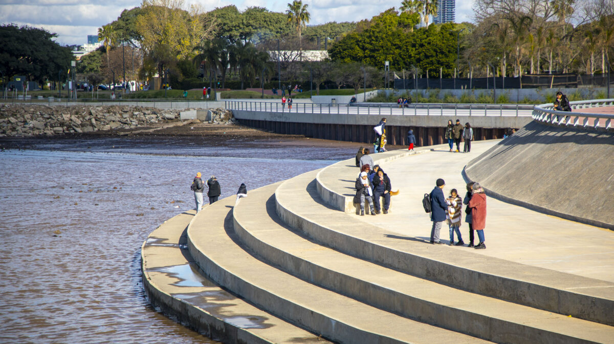 Parque Costero, un nuevo espacio público junto al Rio de la Plata