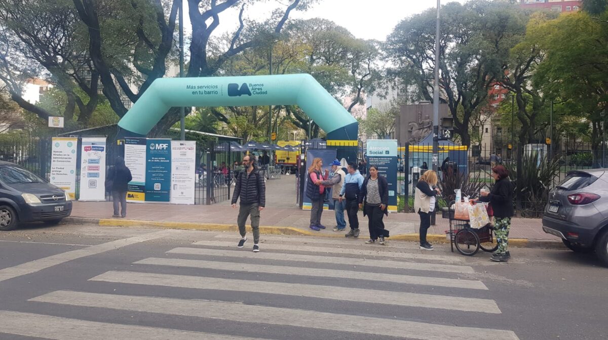 La Ciudad lleva sus oficinas móviles a Villa Pueyrredón.