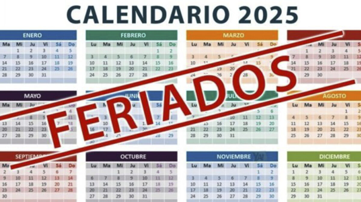 Feriados del 2025