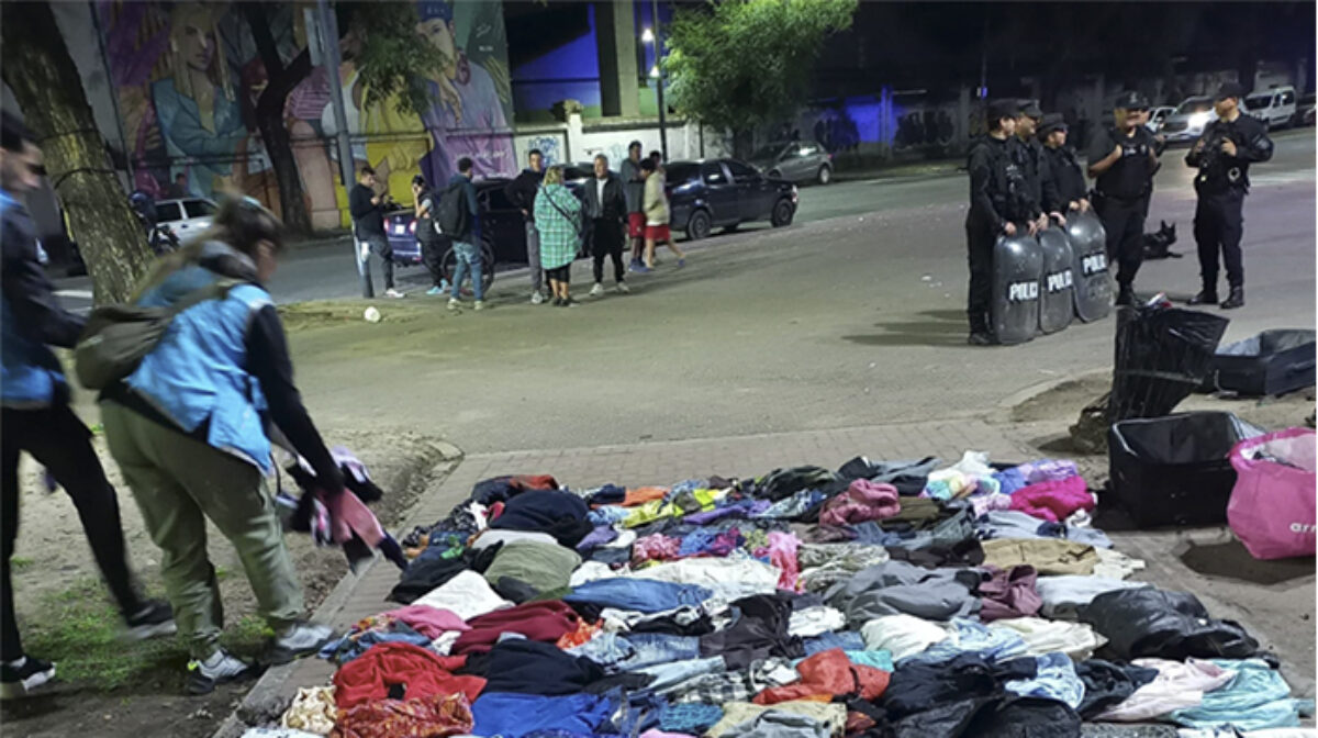 Operativo en Parque Los Andes