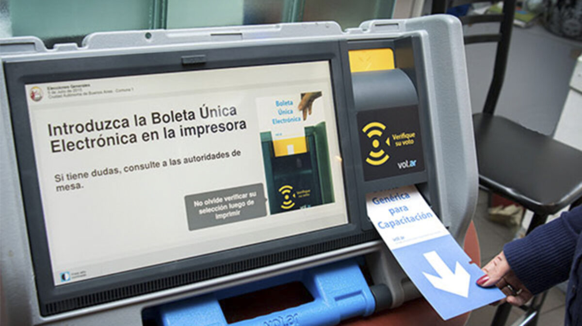 Votación Electrónica, capacítese en la Comuna 12