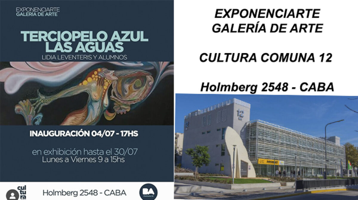 Nueva muestra de arte en la sede de la Comuna 12