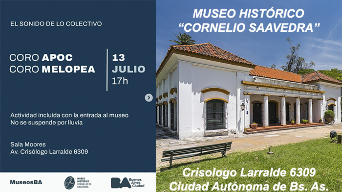 Coros en el Museo Saavedra