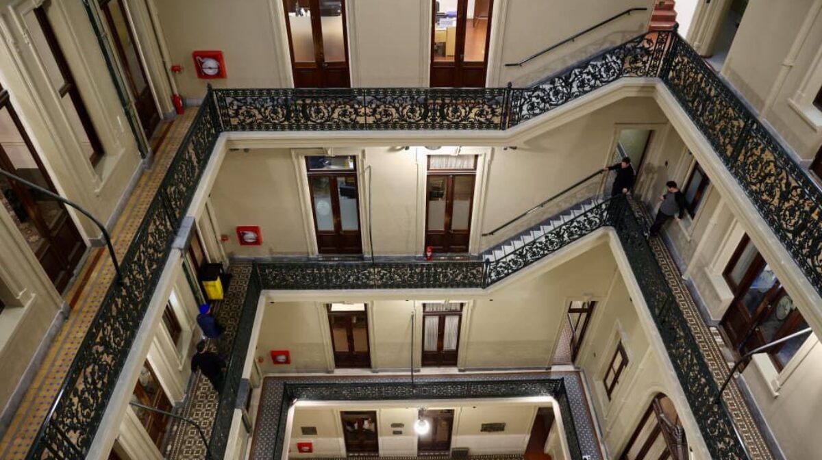 Restauración del ex edificio de La Prensa