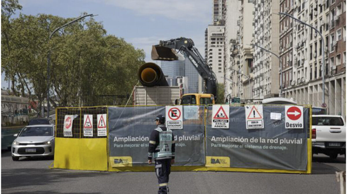 Obra Pluvial en Retiro