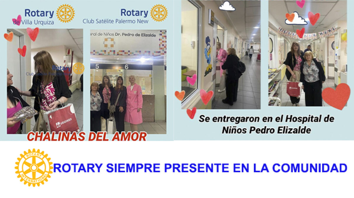 Rotary siempre presente con “Chalinas del Amor”