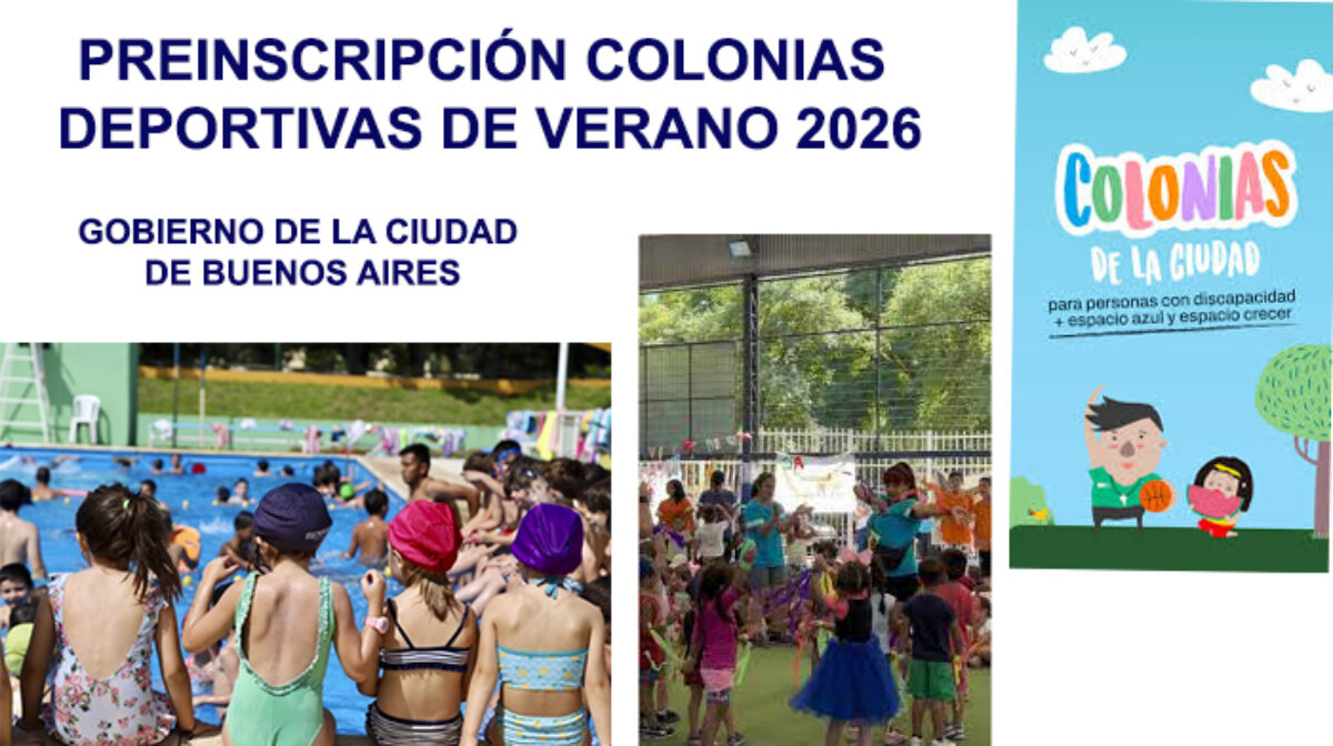Reserva tu vacante ahora para las Colonias de Verano