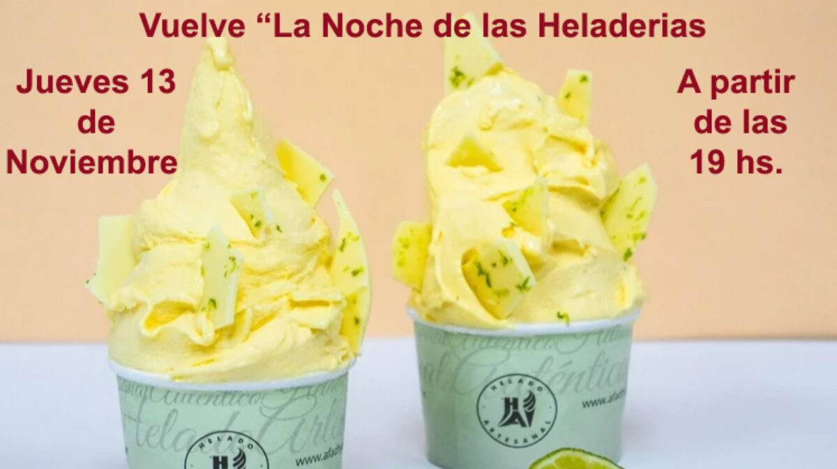 La Noche de las Heladerías