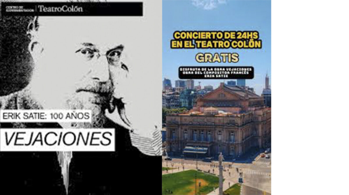 ¡Del Teatro 25 de Mayo al Colón y del Colón al 25!