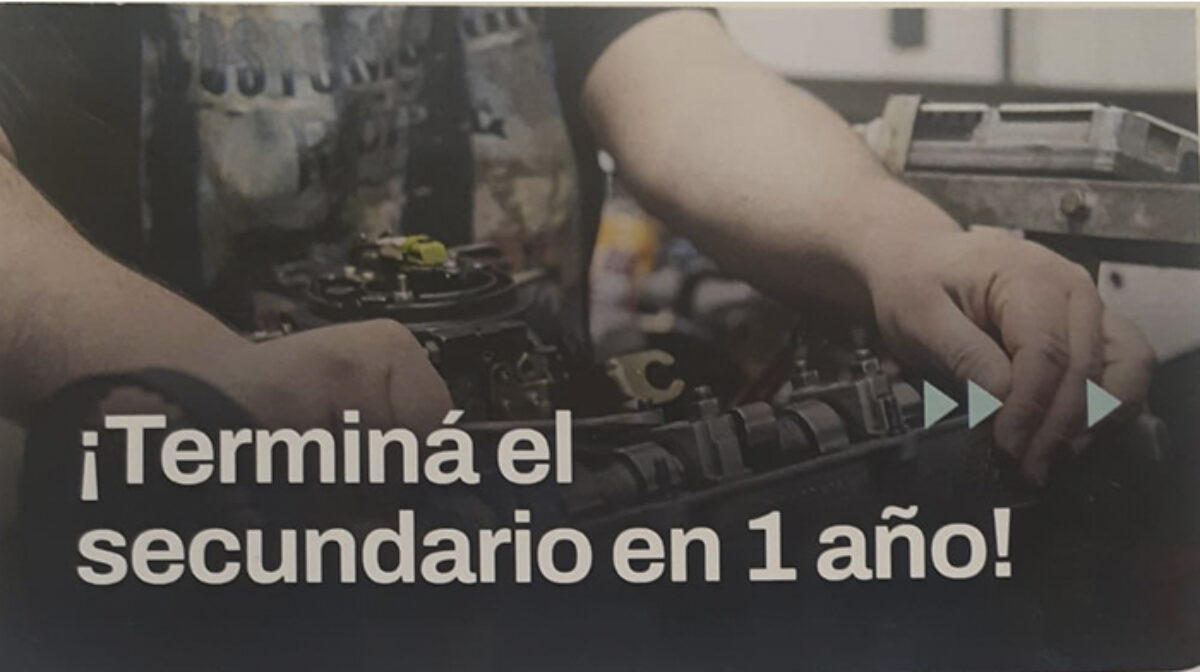 ¿Conocés SecundarT? ¿Querés terminar tu secundario?