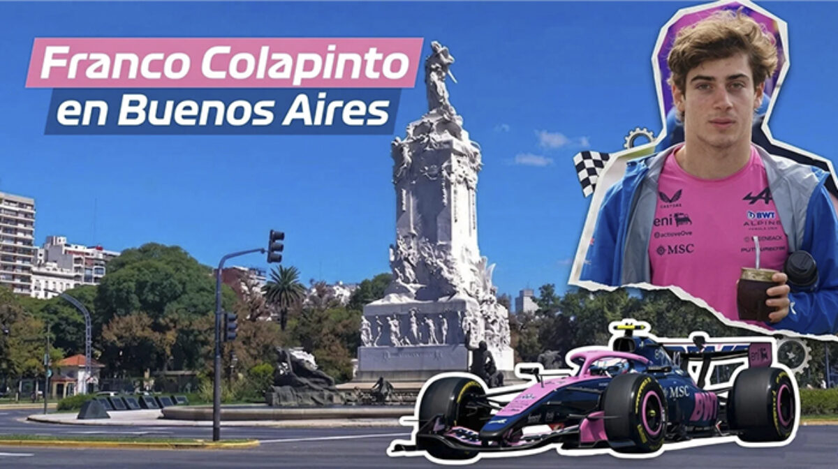 Colapinto Road Show en CABA