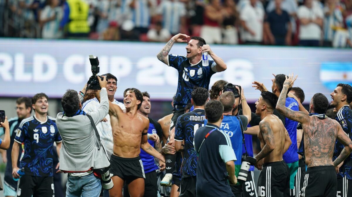 Argentina le gano a Inglaterra, vamos a la final
