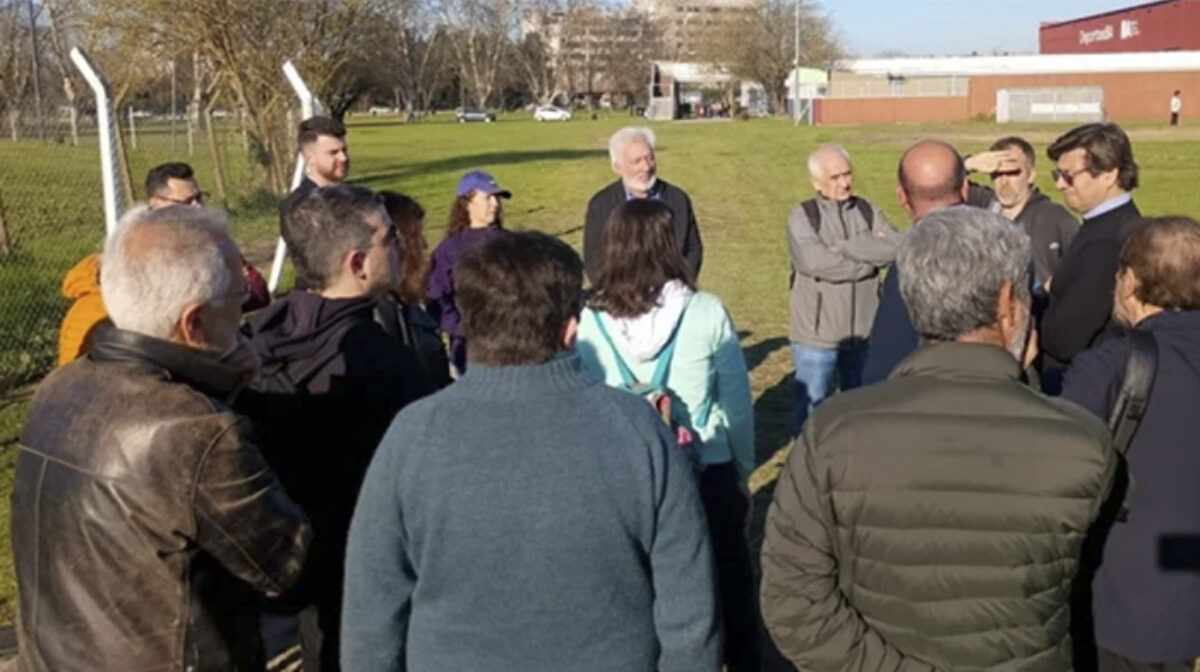 Legisladores porteños relevaron el estado del Parque Sarmiento