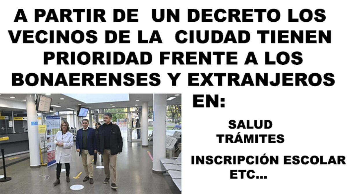 Primero el Vecino de C.A.B.A