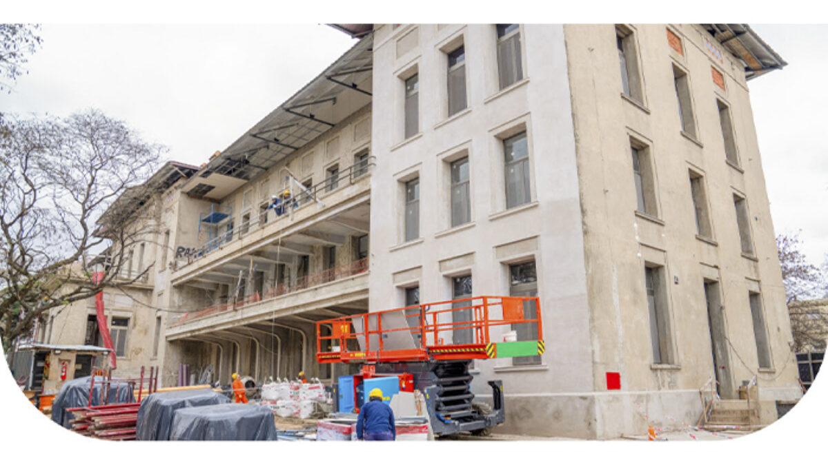 Continúan las obras del Nuevo Centro Regional de Hemoterapia