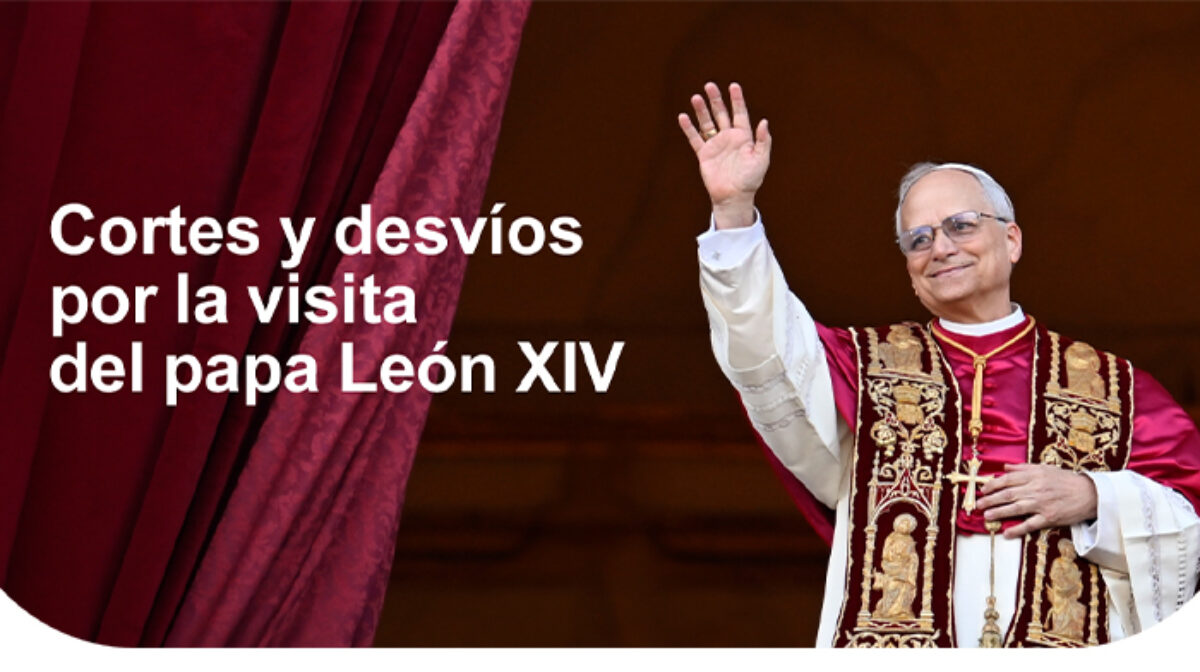 Por la visita del papa a la Ciudad habrá cambios en el tránsito